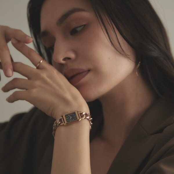 ココシュニック（COCOSHNIK）/RGスクエアチェーンベルト ウォッチ