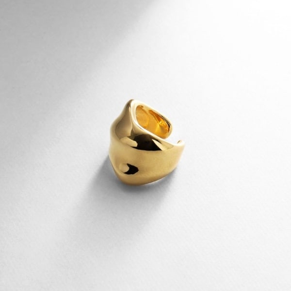 ココシュニック オンキッチュ（COCOHNIK onkitsch）/シルバー ワイドイヤーカフL GPの通販は