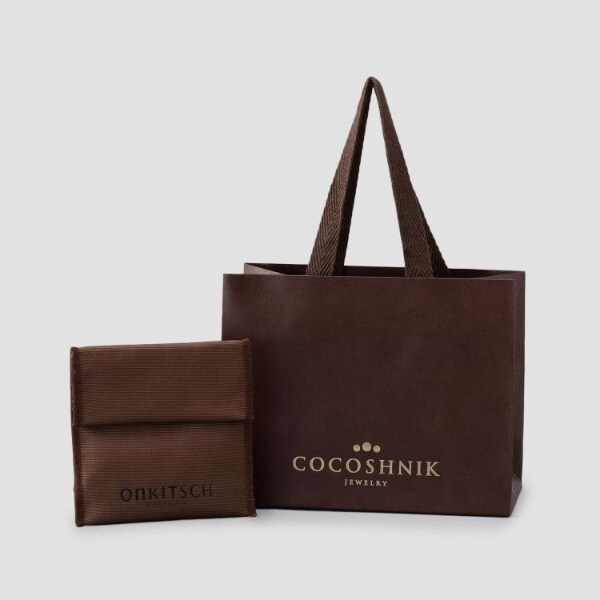 ココシュニック オンキッチュ（COCOHNIK onkitsch）/しろがね色 ホロウ フープトライアングルピアス