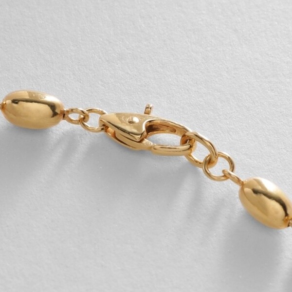 ココシュニック オンキッチュ（COCOHNIK onkitsch）/シルバー デザインチェーン オーバルボールL ネックレス GP