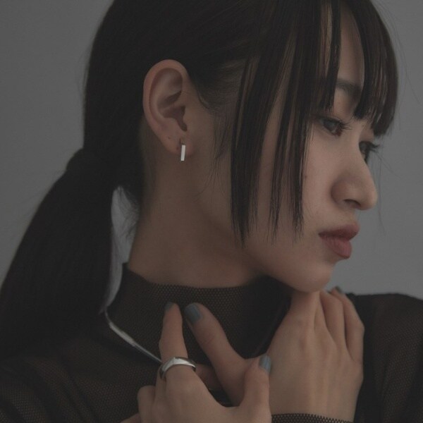 ココシュニック オンキッチュ（COCOHNIK onkitsch）/シルバー ハギーイヤリング ペンタゴン_6