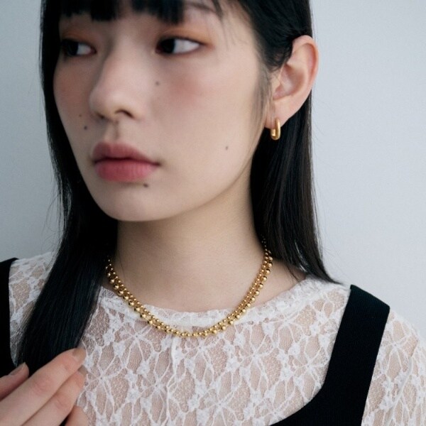 ココシュニック アメジストピアス&ネックレス