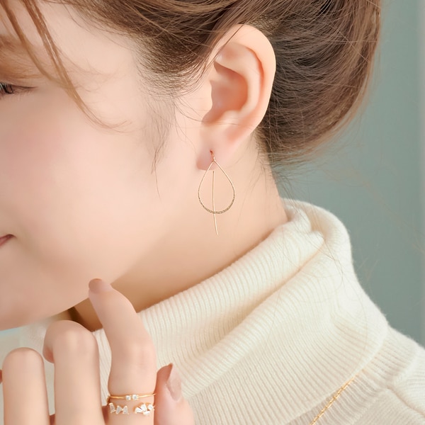 フィービィー/【Ｋ１０】ドロップラインアメリカンピアス