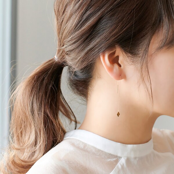 フィービィー（Phoebe）/【K10】ロンバスカットアメリカンピアス 