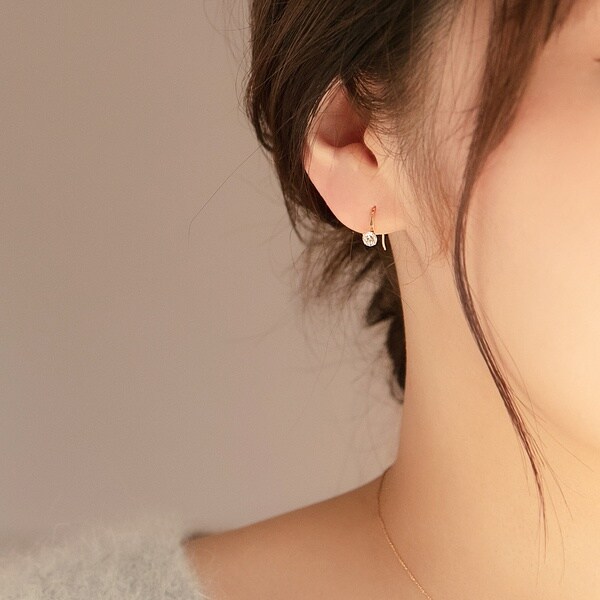 フィービィー（Phoebe）/【Ｋ１０】ブリリアンフックピアス