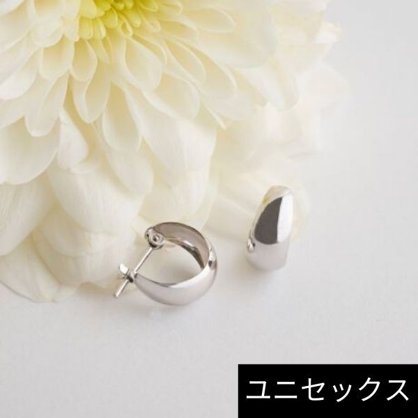 ジュピター（JUPITER）/【K10】プランプフープピアス／ユニセックス／シルバー 21,164円