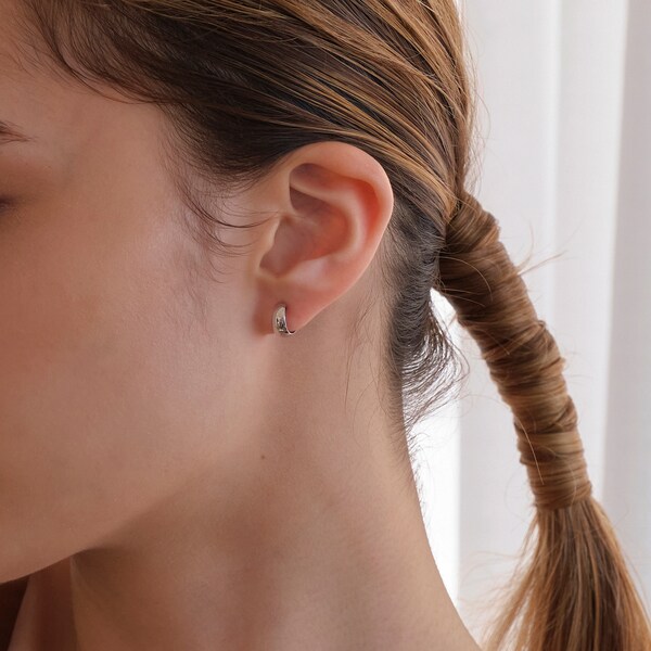 JUPITER フープピアス JUPITER k10 YG マットゴールド ストレート