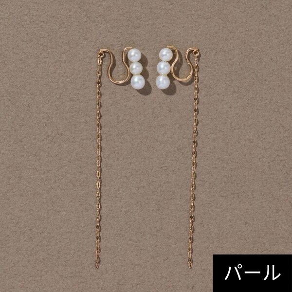 ジュピター（JUPITER）/【K10】モードスリーパールイヤリング