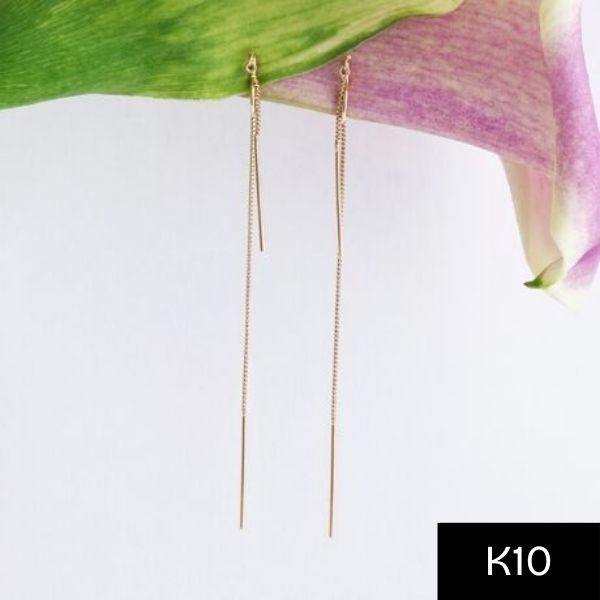 JUPITER 【K10】ベーシックアメリカンピアス/ベネチアンチェーン JEWEL