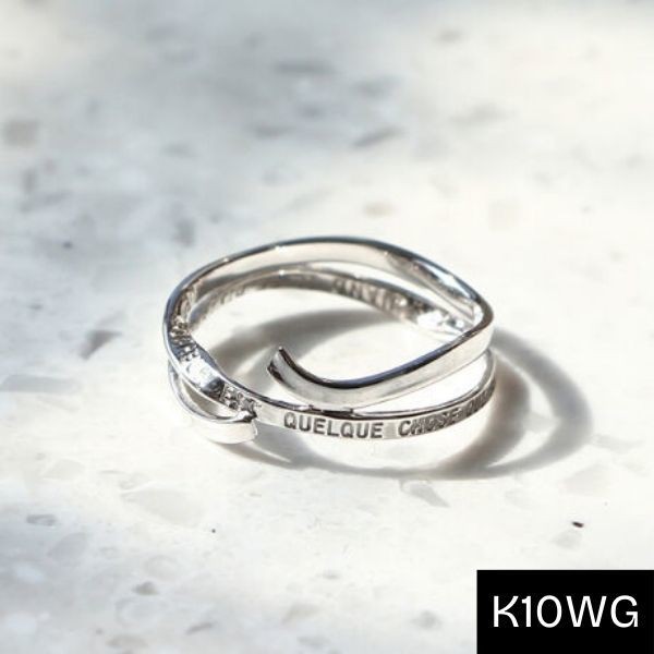 ジュピター（JUPITER）/【K10WG】メッセージリングの通販は