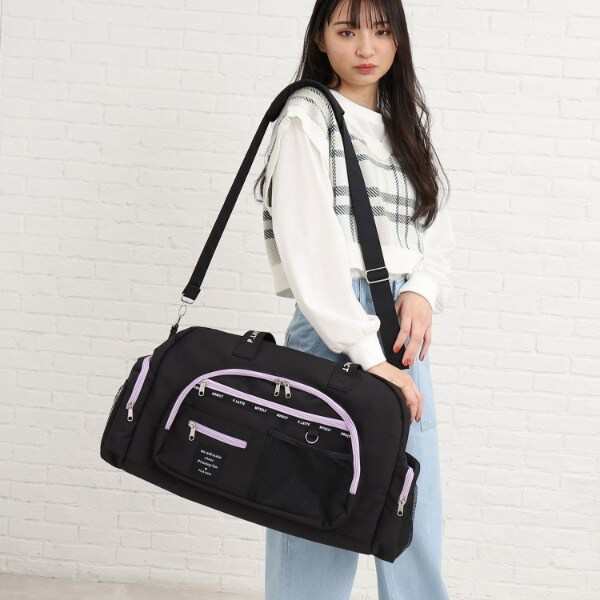 ピンクラテ（PINK−latte）/【容量約45L】13000個突破！修学旅行マスト！トラベルボストンの通販は 5,121円