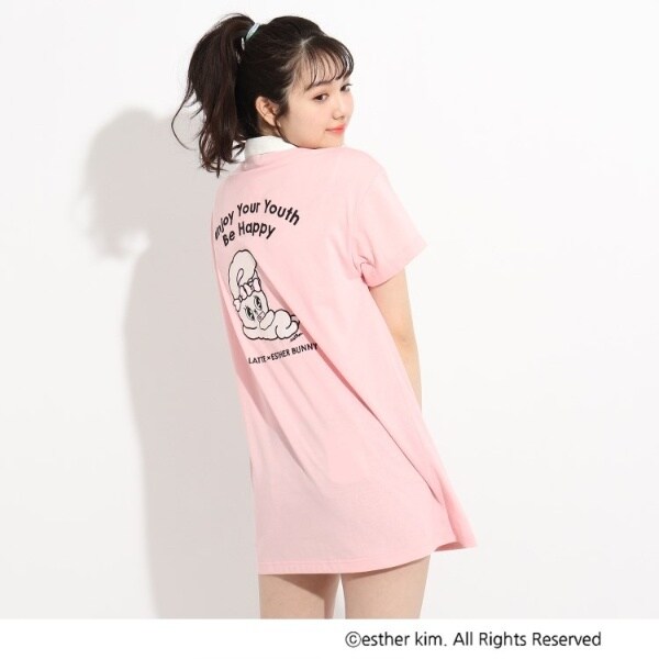 ピンクラテ Esther Bunny ポロシャツワンピースの通販はau Pay マーケット Brand Square By Oioi ブランドスクエアbyマルイ