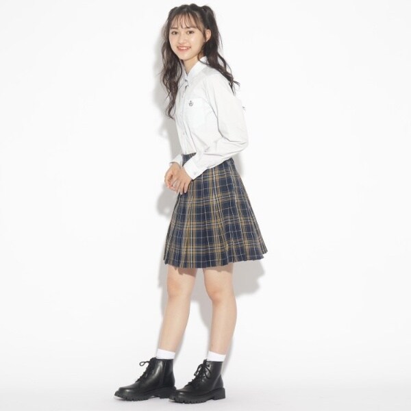 ピンクラテ ❤︎  ジャケット＋スカート＆ベーシックシャツ 卒服　3点セット 入卒・セレモニー・卒服】ショート丈ジャケット（テーラード