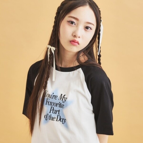 ピンクラテ（PINK−latte）/スプレー星ラグランTシャツの通販は