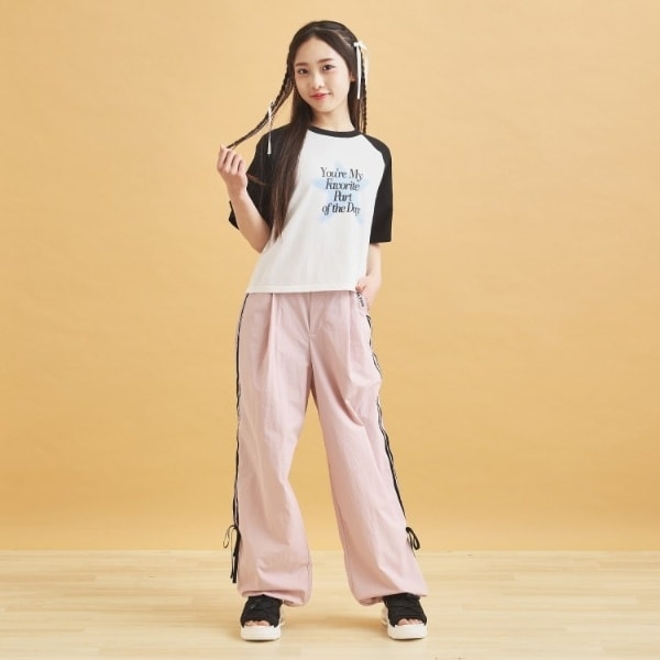ピンクラテ（PINK−latte）/スプレー星ラグランTシャツの通販は