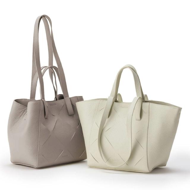 バルコス（BARCOS）/【BARCOS/バルコス】カットデザインレザー変形バッグ