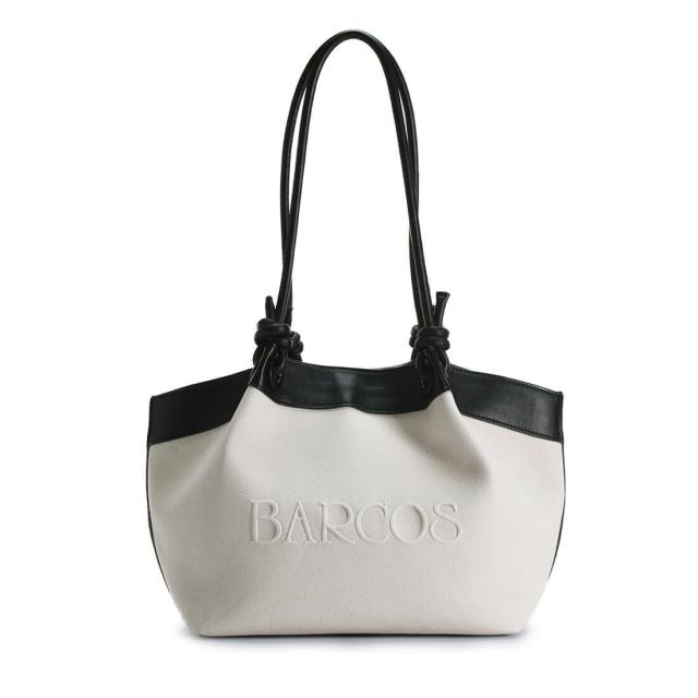 バルコス（BARCOS）/【BARCOS/バルコス】キャンバスレザートートバッグ