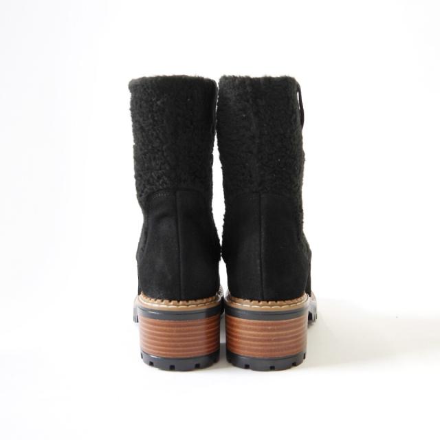 プーペ（PUPE）/ボアミドルブーツ 242421−1 スエード 厚底の通販はau