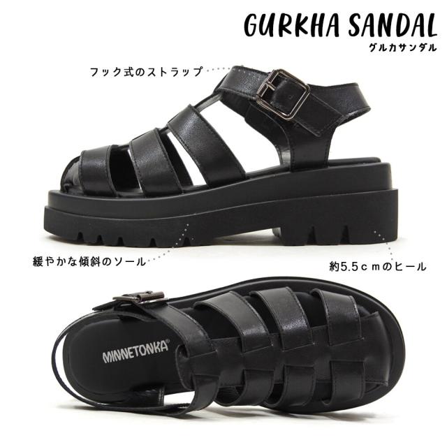 MINNETONKA  ミネトンカ グルカサンダル 厚底サンダル Minnetonka（ミネトンカ）の「MINNETONKA ミネトンカ / 厚底