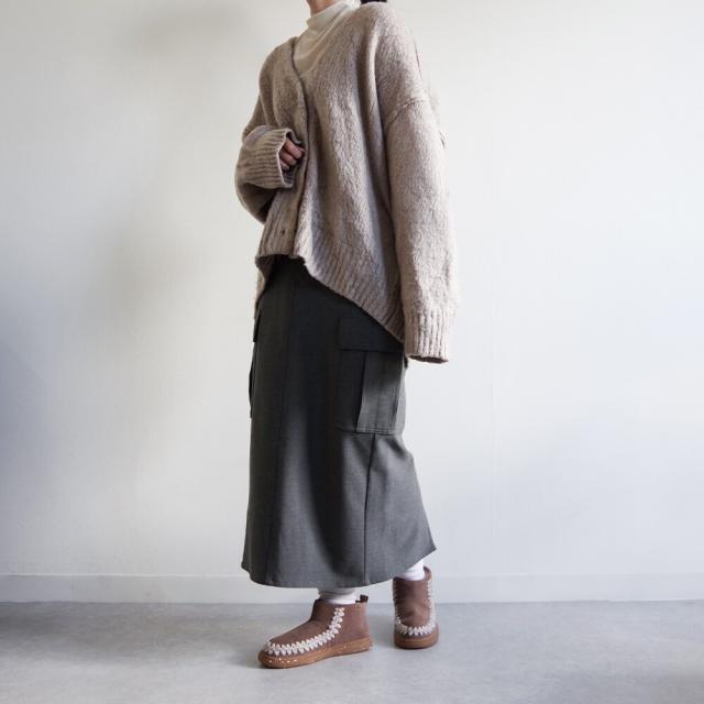 ミネトンカ（MINNETONKA）/ステッチ ショートボアブーツ スエード 24M07 ミネトンカ（MINNETONKA）/ステッチ ショートボアブーツ スエード