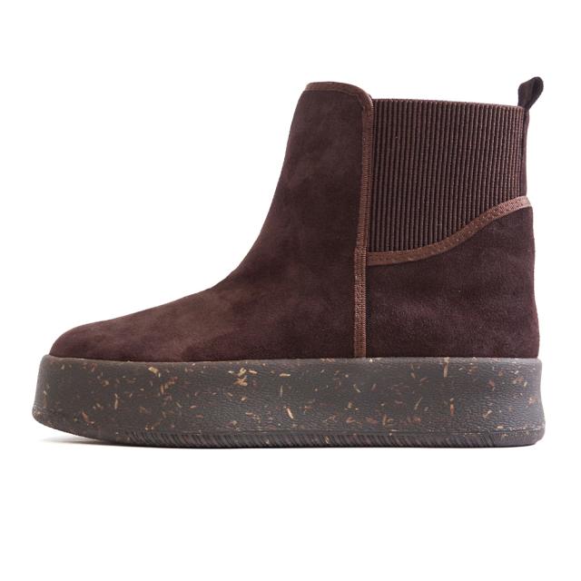 ミネトンカ（MINNETONKA）/スエードショートブーツ サイドゴアブーツ 24M09 厚底ブーツ インヒール_12