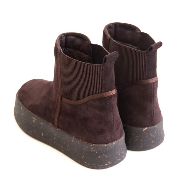 ミネトンカ（MINNETONKA）/スエードショートブーツ サイドゴアブーツ 24M09 厚底ブーツ インヒール_13