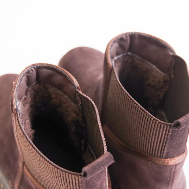 ミネトンカ（MINNETONKA）/スエードショートブーツ サイドゴアブーツ 24M09 厚底ブーツ インヒール_15
