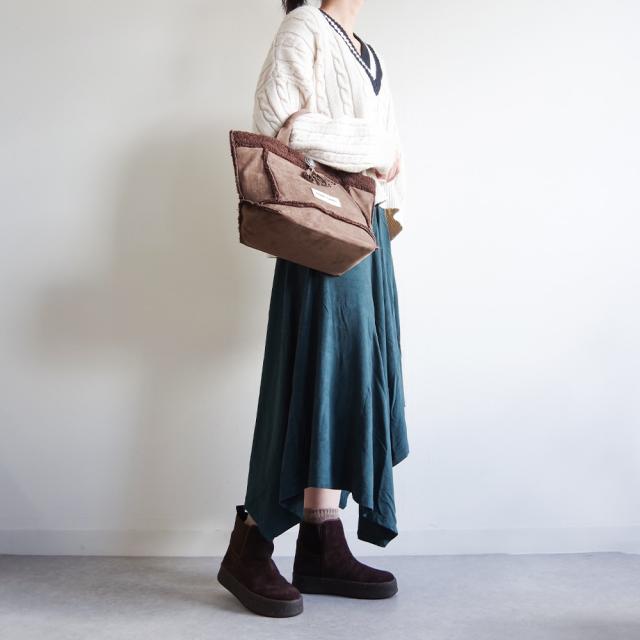 ミネトンカ（MINNETONKA）/スエードショートブーツ サイドゴアブーツ 24M09 厚底ブーツ インヒール_5
