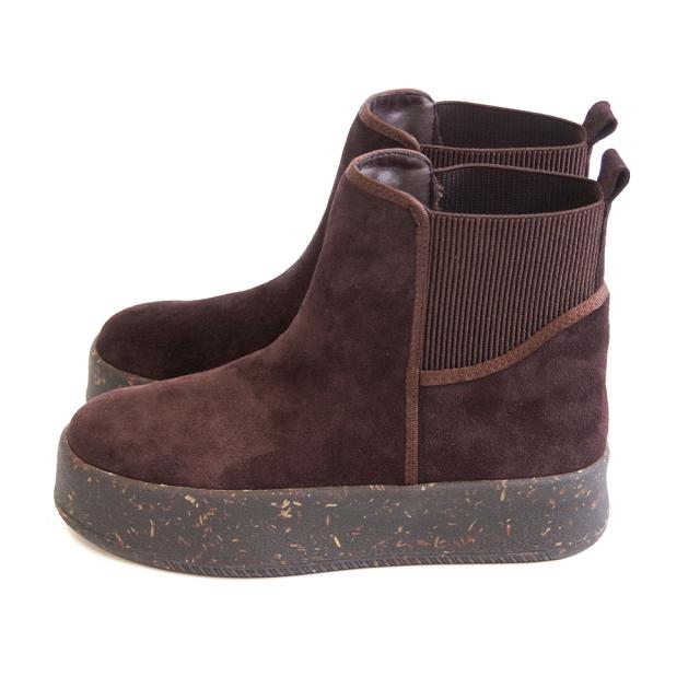 ミネトンカ（MINNETONKA）/スエードショートブーツ サイドゴアブーツ 24M09 厚底ブーツ インヒール_9