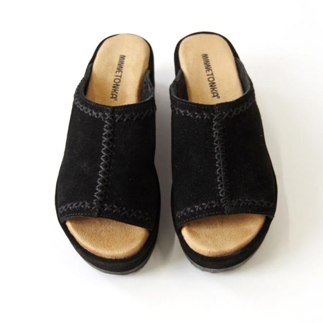 ミネトンカ（MINNETONKA）/スエード厚底サンダル PAISLEE_7