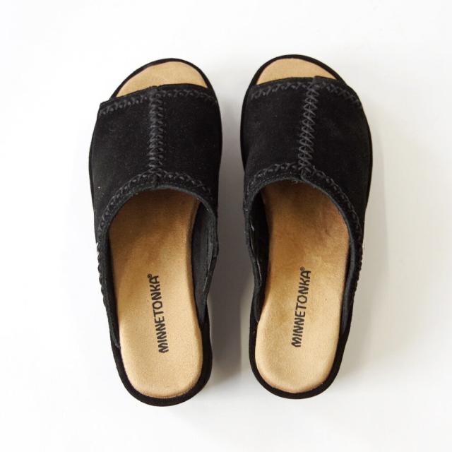 ミネトンカ（MINNETONKA）/スエード厚底サンダル PAISLEE_8