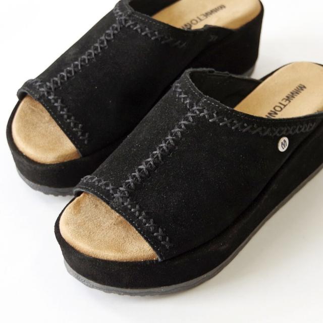 ミネトンカ（MINNETONKA）/スエード厚底サンダル PAISLEE_11