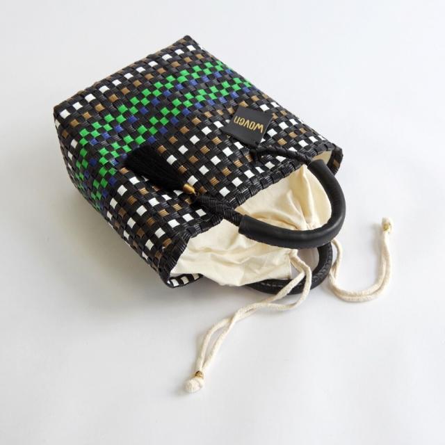WOVEN ウーヴン　メルカド　バッグ WOVEN ウーヴン】メキシコ製 バスケットバッグ メルカドバッグ