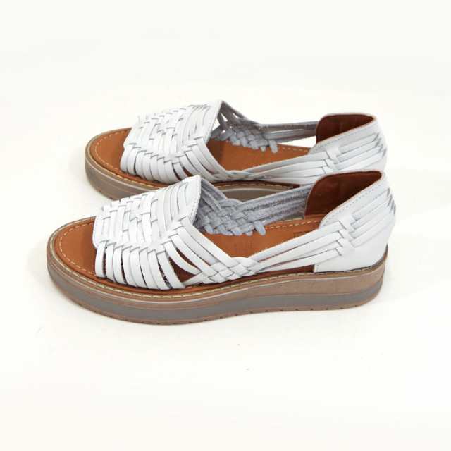 シュークローゼットセレクト（SHOE CLOSET SELECT）/WOVEN (ウーヴン) / メキシコ製 レザー メッシュ 厚底サンダル JAZMINの通販は