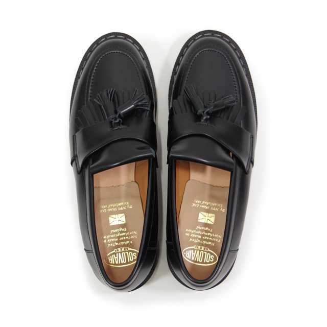 SOLOVAIR ソロヴェアー ローファー TASSEL LOAFER タッセル S0-1022-BK