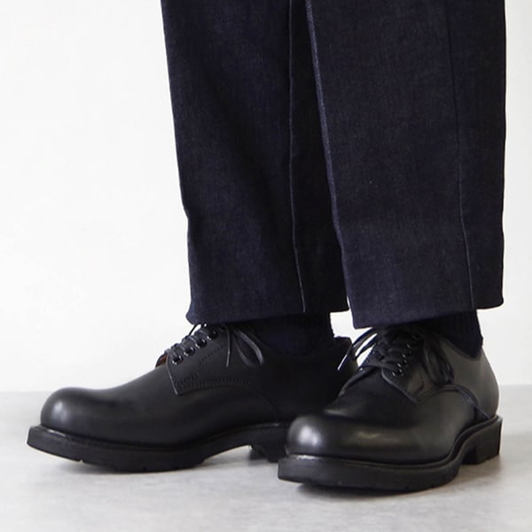 シュークローゼットセレクト（SHOE CLOSET SELECT）/DIAMOND STREET（ダイヤモンドストリート）/ オイルレザー プレーントゥシューズ 610