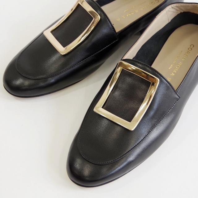 シュークローゼットセレクト（SHOE CLOSET SELECT）/CORSO ROMA，9 (コルソローマ) / レザー スクエアモチーフ ローファー MEX 574_11