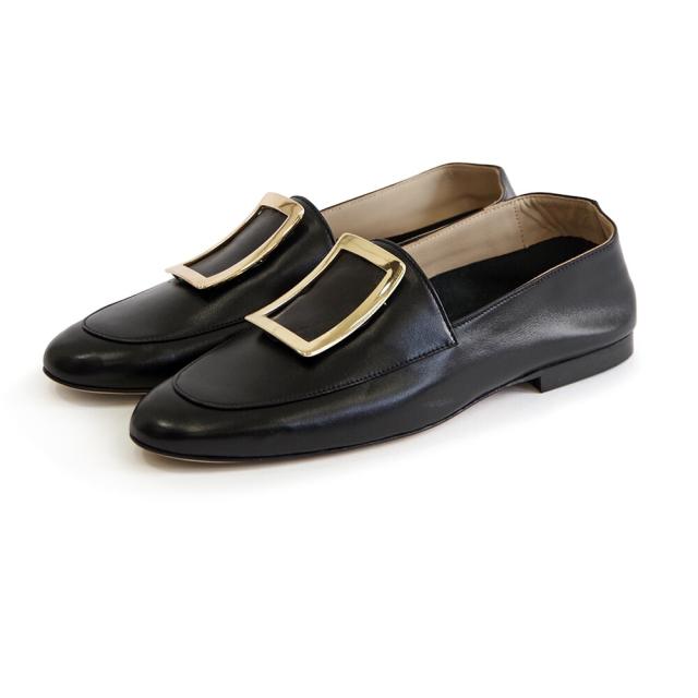シュークローゼットセレクト（SHOE CLOSET SELECT）/CORSO ROMA，9 (コルソローマ) / レザー スクエアモチーフ ローファー MEX 574_16