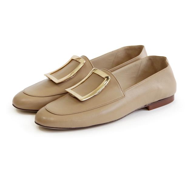 シュークローゼットセレクト（SHOE CLOSET SELECT）/CORSO ROMA，9 (コルソローマ) / レザー スクエアモチーフ ローファー MEX 574_17