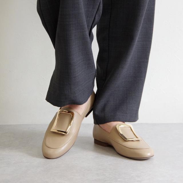 シュークローゼットセレクト（SHOE CLOSET SELECT）/CORSO ROMA，9 (コルソローマ) / レザー スクエアモチーフ ローファー MEX 574_3