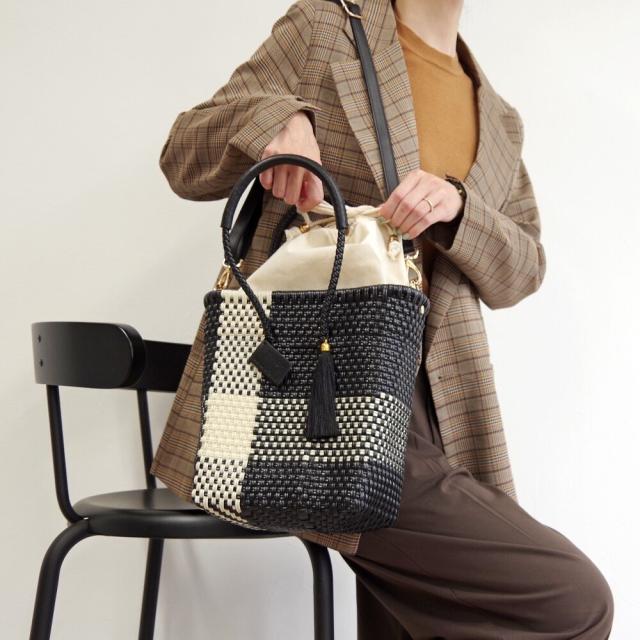 ウーヴン（WOVEN）/ウーヴン(WOVEN) / メキシコ製 プティショルダートート 2WAY ミニバッグ メルカドバッグ