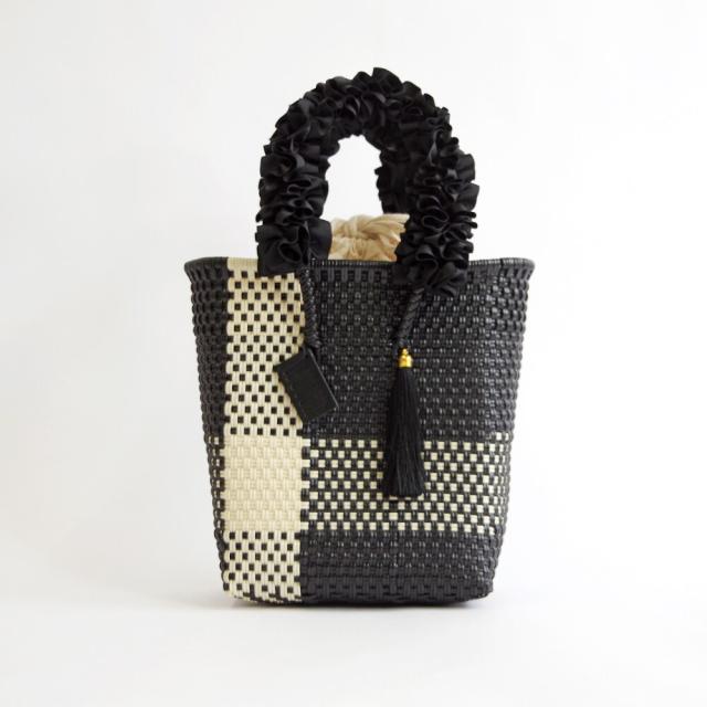 ウーヴン（WOVEN）/WOVEN (ウーヴン) / メルカドバッグ × フリルハンドルカバー