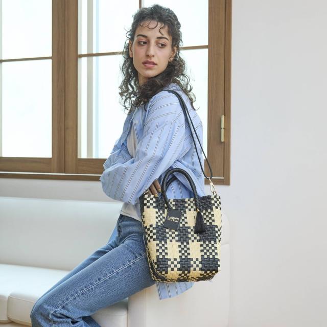 ウーヴン（WOVEN）/WOVEN (ウーヴン) / メキシコ製 2WAY ミニトートバッグ メルカドバッグ かごバッグ_7