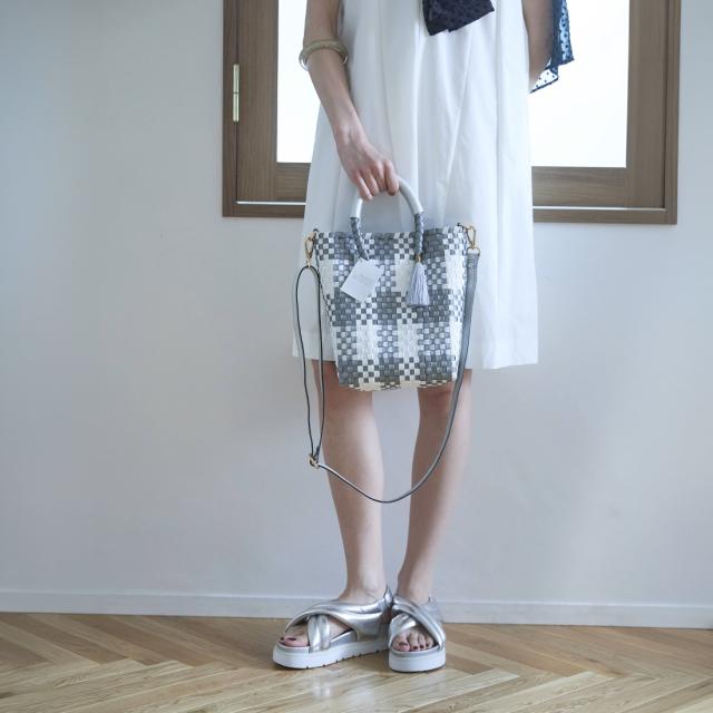 ウーヴン（WOVEN）/WOVEN (ウーヴン) / メキシコ製 2WAY ミニトートバッグ メルカドバッグ かごバッグ_10