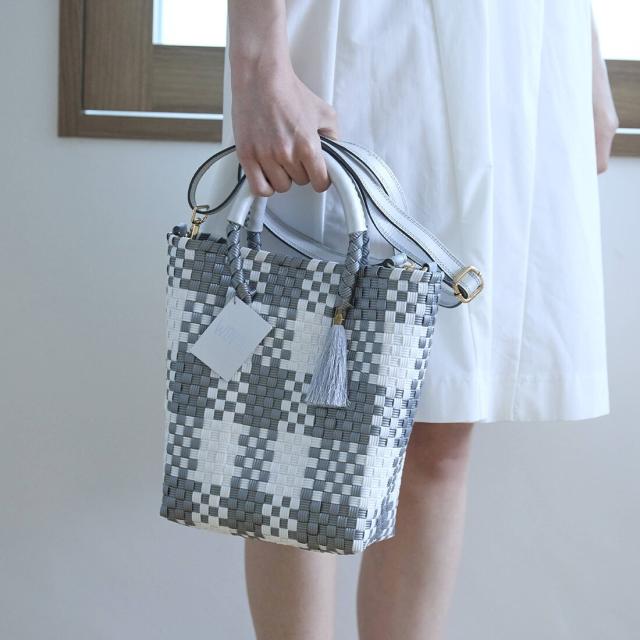 ウーヴン（WOVEN）/WOVEN (ウーヴン) / メキシコ製 2WAY ミニトートバッグ メルカドバッグ かごバッグ_12