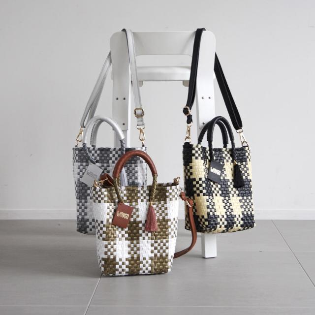 ウーヴン（WOVEN）/WOVEN (ウーヴン) / メキシコ製 2WAY ミニトートバッグ メルカドバッグ かごバッグ_13