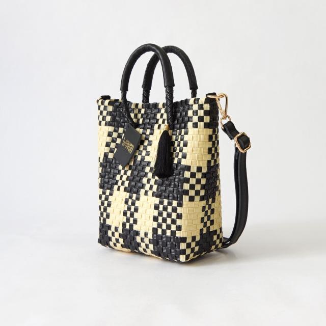 ウーヴン（WOVEN）/WOVEN (ウーヴン) / メキシコ製 2WAY ミニトートバッグ メルカドバッグ かごバッグ_17