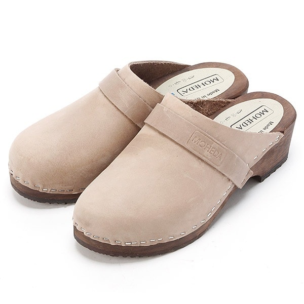 シュークローゼットセレクト（SHOE CLOSET SELECT）/MOHEDA TOFFELN （モヘダトフェール） / ヌバックレザー サボサンダル レディース 