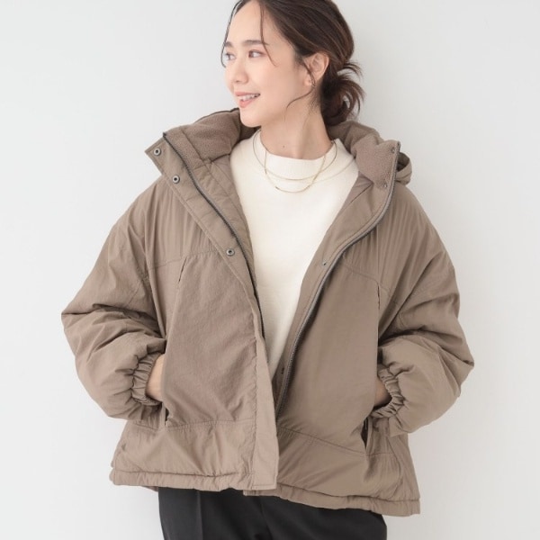 キューティーブロンド（Cutie Blonde）/【撥水あったか】たっぷり着られる 中綿モンスターショートコート