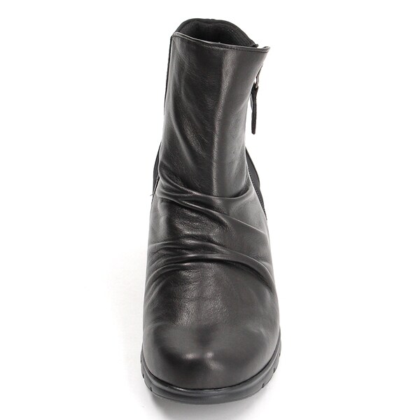 モネ（Monet）/【25秋冬新作】【超軽量】 フロントジップ サイドゴアブーツ